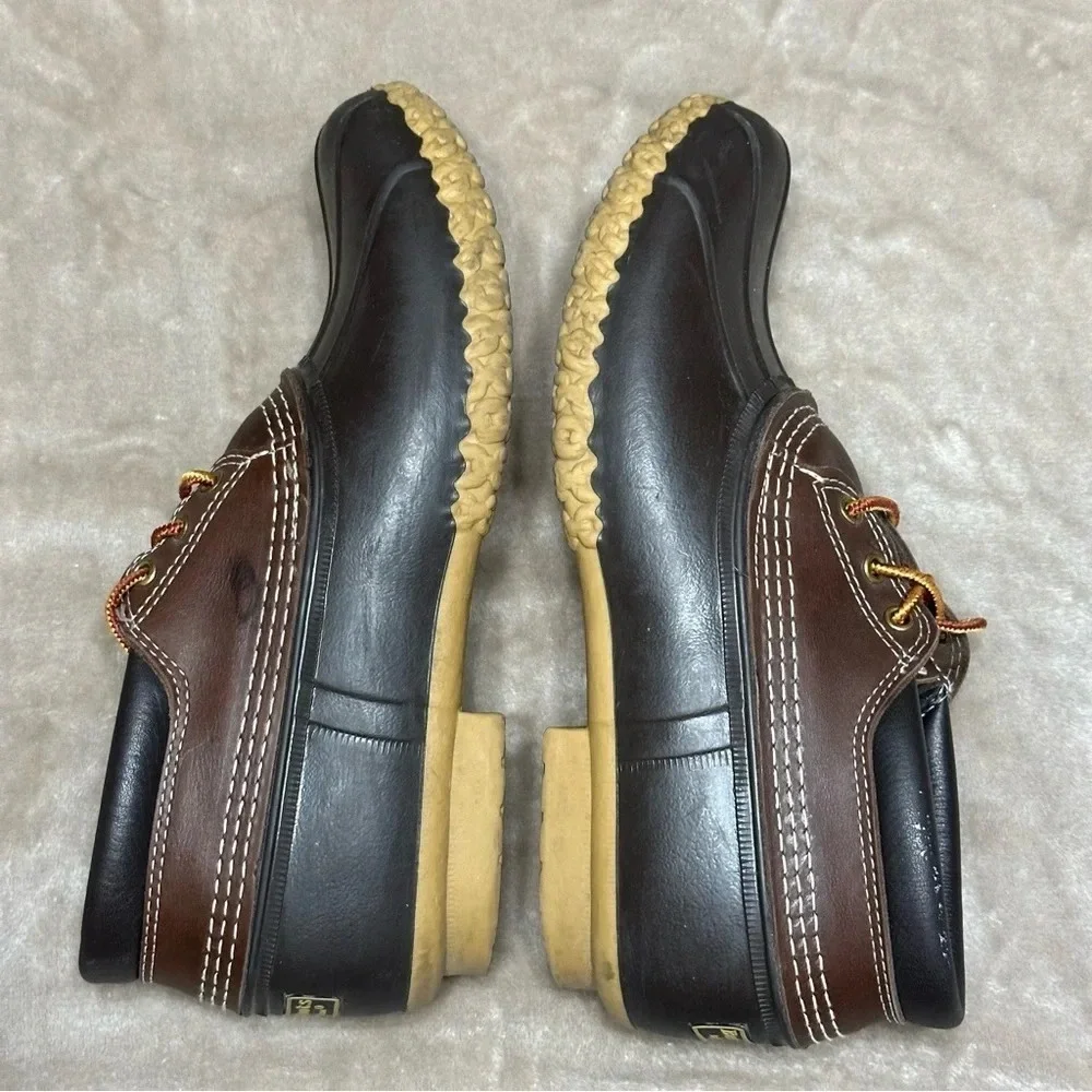 L.L. Bean Waterproof, Mud proof Gum sole Lace Up Bean Boots Shoes Size 10 N